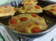 Una foto de calabacitas con jamon