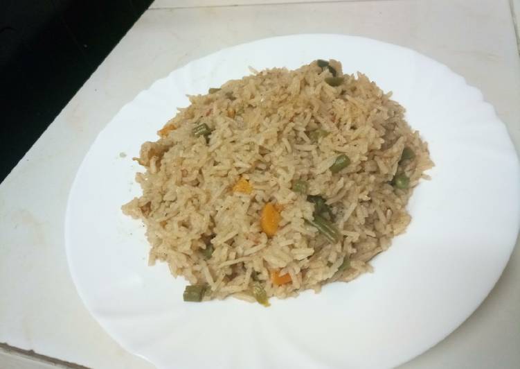 Vegetable pilau