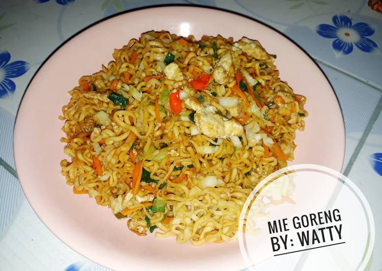 Resep Mie Goreng Rumahan (Mie telur) Anti Gagal