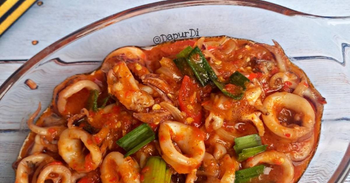 Resep Cumi Saus Padang Paling Mudah dan Enak