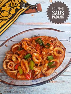 Foto resep Cumi Saus Padang