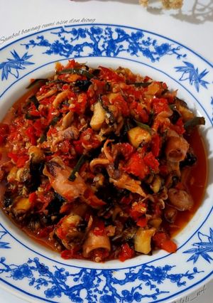 Foto resep Sambal bawang cumi asin dan keong