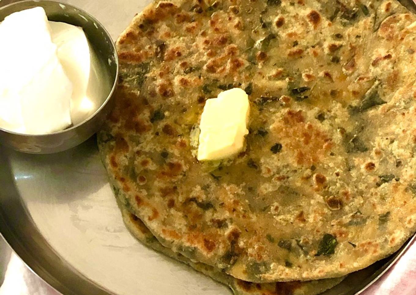 Methi aloo Paratha