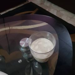 A picture of Banana milk shake.