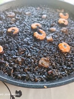 Una foto de Arroz negro