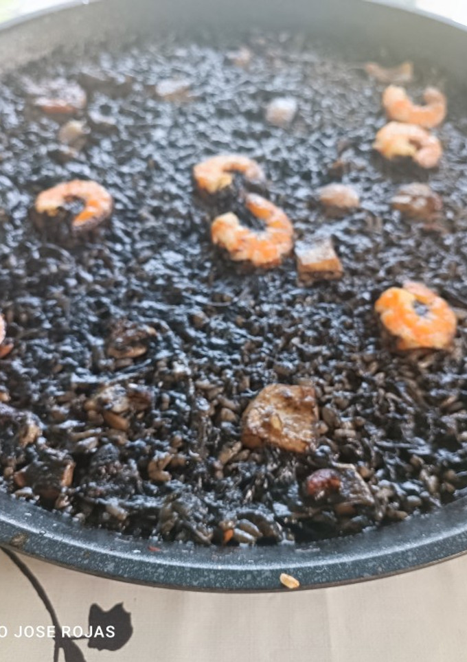 Una foto de Arroz negro