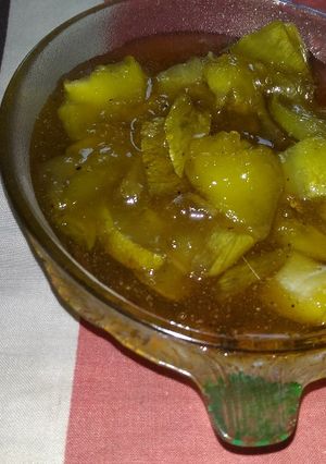 A picture of Aam ka meetha achar.