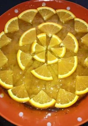 صورة لوصفة 🍊كيكة البرتقال المنعشة🍊حلويات_شرقية
