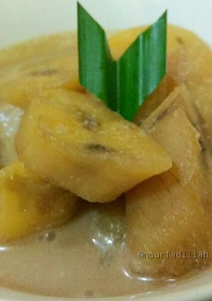 Foto resep Kolak pisang batu (kepok) khas minang