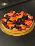 Crostata con crema pasticcera e frutta fresca