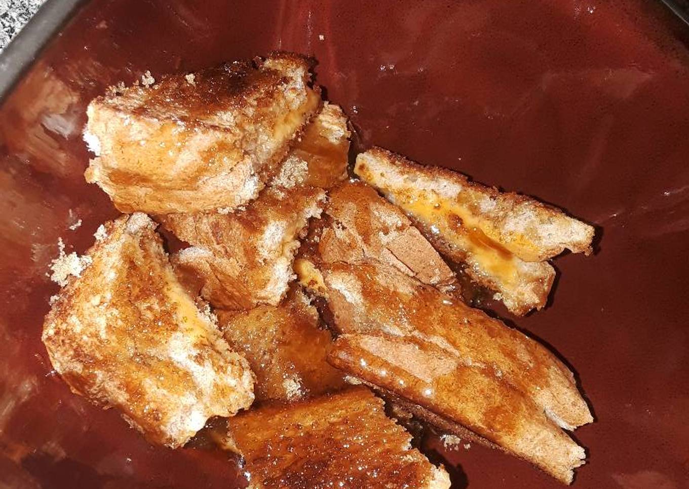 Rock Fried Cheese Sandwich