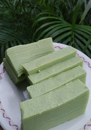 Foto resep Lapis India pandan