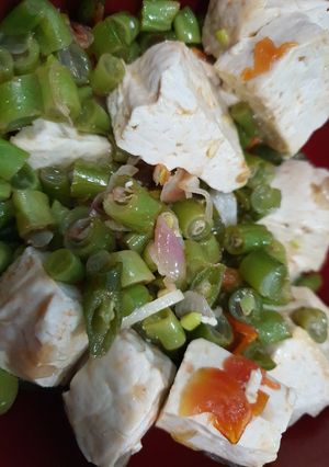 Foto resep Tumis buncis tahu
