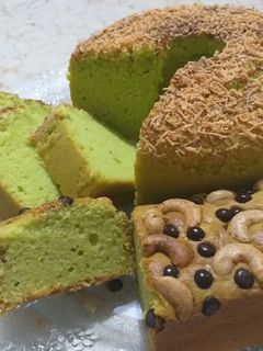 Foto resep Bolu tape pandan+step by step