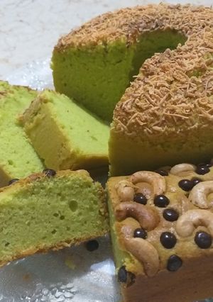 Foto resep Bolu tape pandan+step by step
