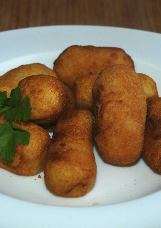 Una foto de Croquetas de jamón 🍴