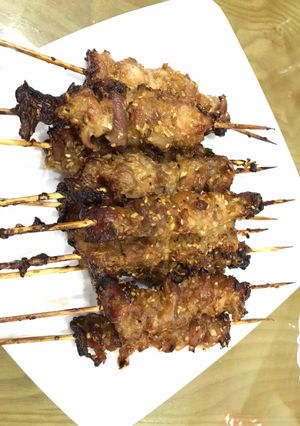 Hình của món Thịt xiên nướng - Air fryer - Nồi chiên không dầu.