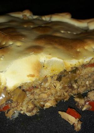 Una foto de Empanada gallega a mi manera