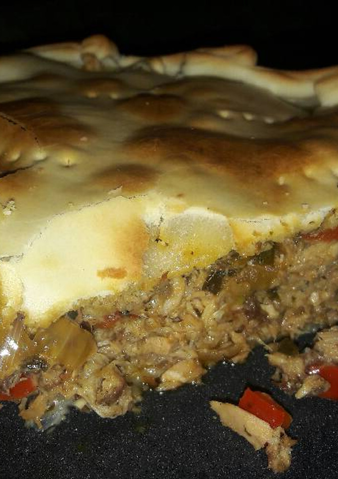 Una foto de Empanada gallega a mi manera