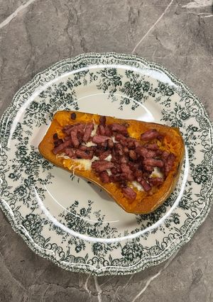 Une photo de Butternut farcie