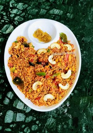 A picture of Tomato Rice.