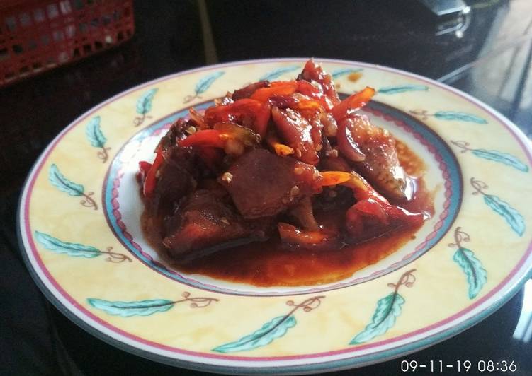Cingur Sambal Jingkrak