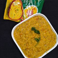 Saffola masala oats A picture of Saffola masala oats.
