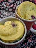 MUG Cake con🍒 Arándanos...!