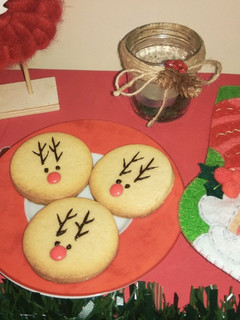 Una foto de Galletas de reno