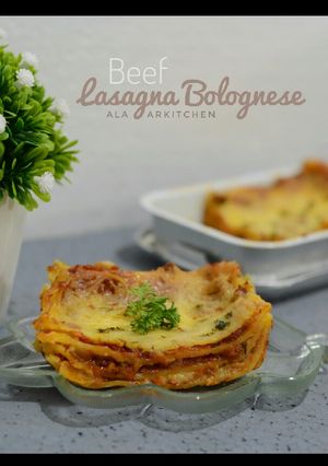 Foto resep 77. Lasagna Bolognese ala ArKitchen