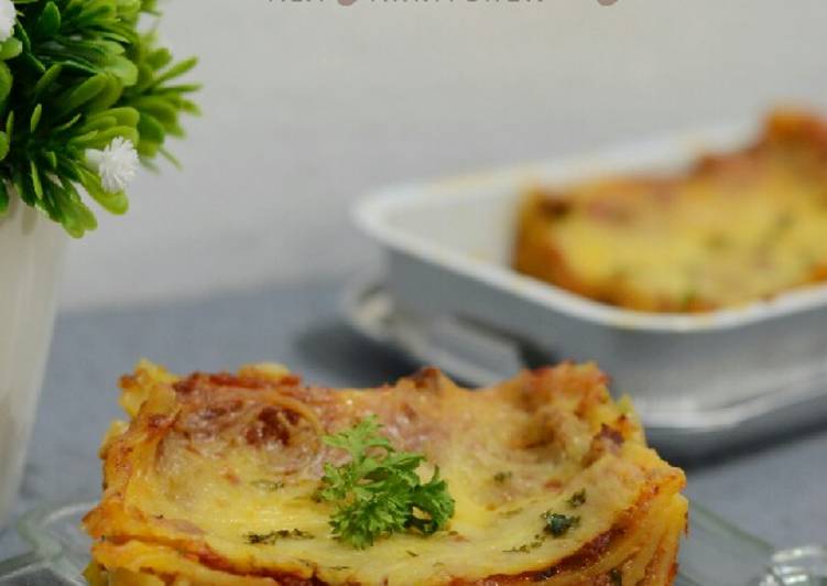 Cara termudah untuk Musim Gugur Enak77. Lasagna Bolognese ala ArKitchen
