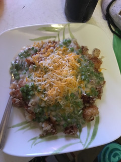 A picture of Americanized Poutine.