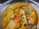 Gulai kakap merah kentang..