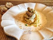 Una foto di pecorino pasta