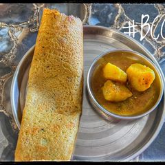 Chana dal ka Chilla A picture of Chana dal ka Chilla.
