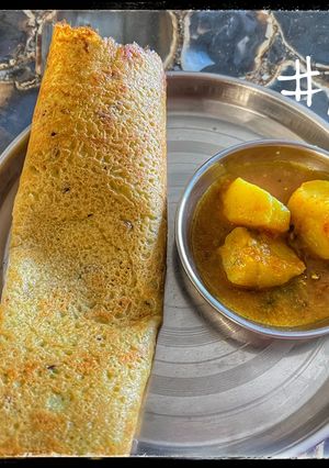 A picture of Chana dal ka Chilla.