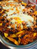 Papas fritas chili con carne🇲🇽🇺🇸🇺🇾🇯🇵チリビーンズポテト