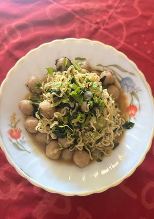 Foto resep Indomie Baso Daun Kelor