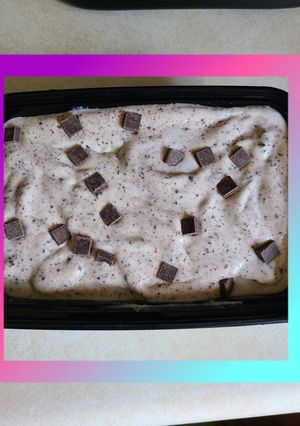 A picture of Chocolate chunk banana ice cream.