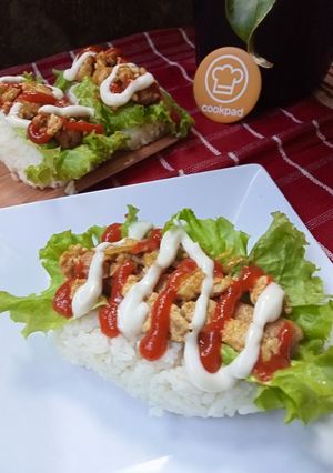 Foto resep Nasi sosis 🌭🌭