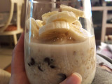 Postre vegano avena, chocolate y plátano 🤤