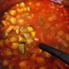 Una foto de Calabacitas a la mexicana