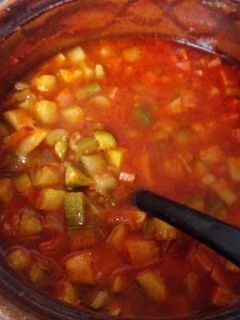 Una foto de Calabacitas a la mexicana