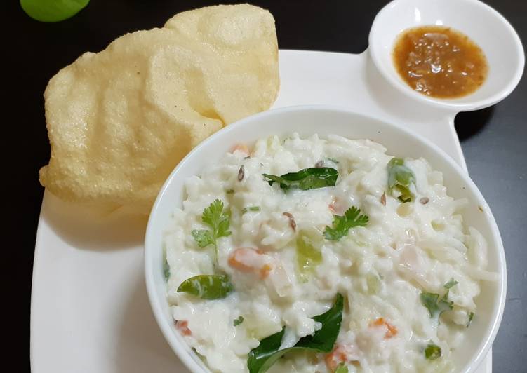 Recipe: Perfect Thayir Sadam Curd Rice