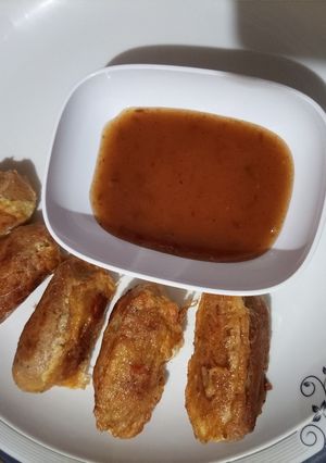 A picture of Chicken Chinese kebab.