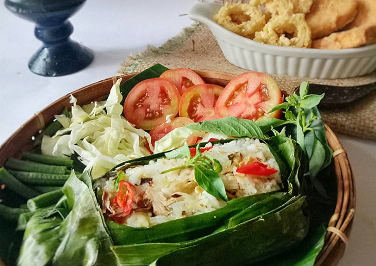 Nasi bakar tidak ribet, mudah cepat