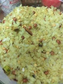 શેકેલા પૌવા નો ચેવડો રેસીપી મુખ્ય ફોટો