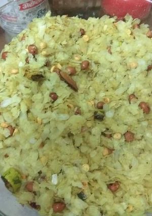 શેકેલા પૌવા નો ચેવડો રેસીપી મુખ્ય ફોટો