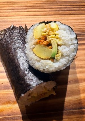 A picture of Quick & Easy Vegetarian Roll.