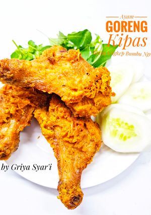 Foto resep Ayam Goreng Kipas Tanpa Ungkep Bumbu Ngresep